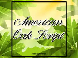 Also check out this font American Oak Script