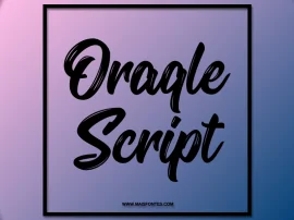 Oraqle Script: Free Font Download | MaisFontes