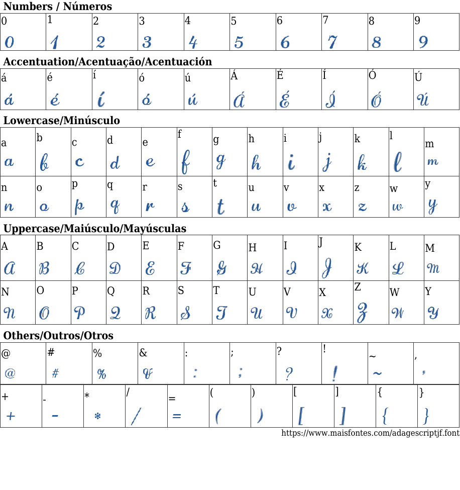 Adage Script JF: Baixar Fonte Grátis | MaisFontes