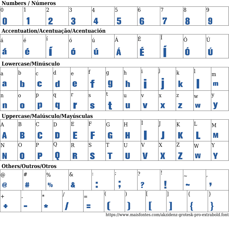 Akzidenz Grotesk Pro ExtraBold Free Font Download MaisFontes
