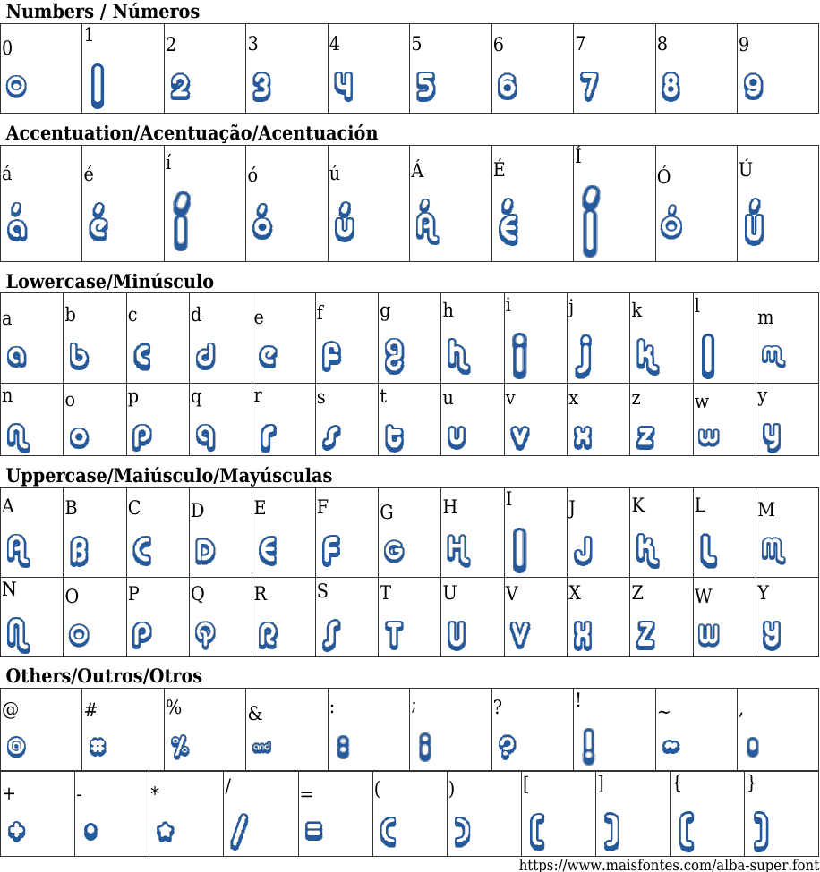 Alba Super Free Font Download MaisFontes