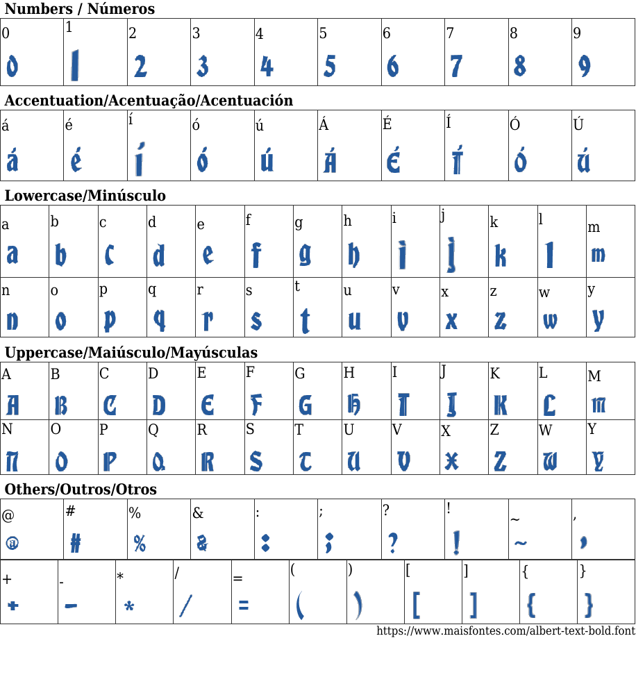 Albert Text Bold Font: Free Download | MaisFontes