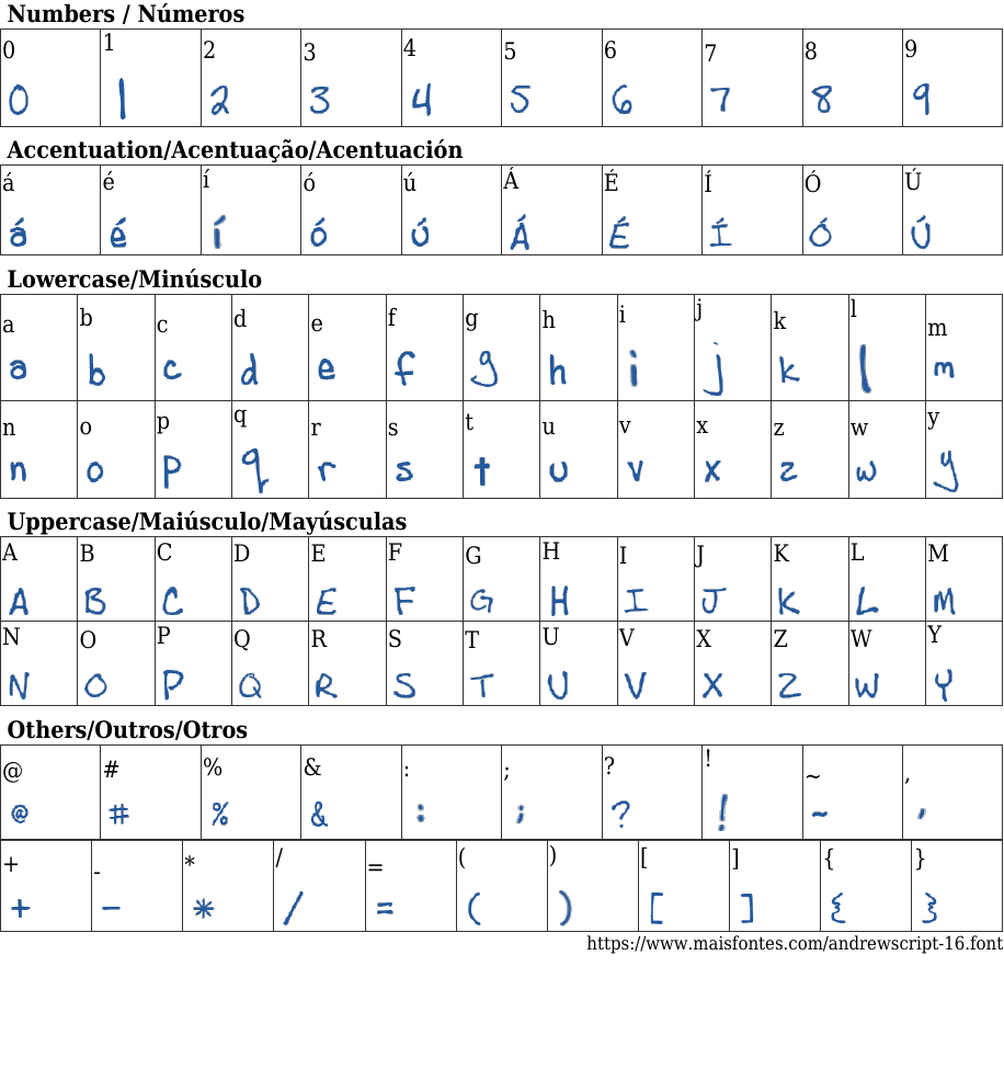 Andrew Script 1.6: Free Font Download | MaisFontes