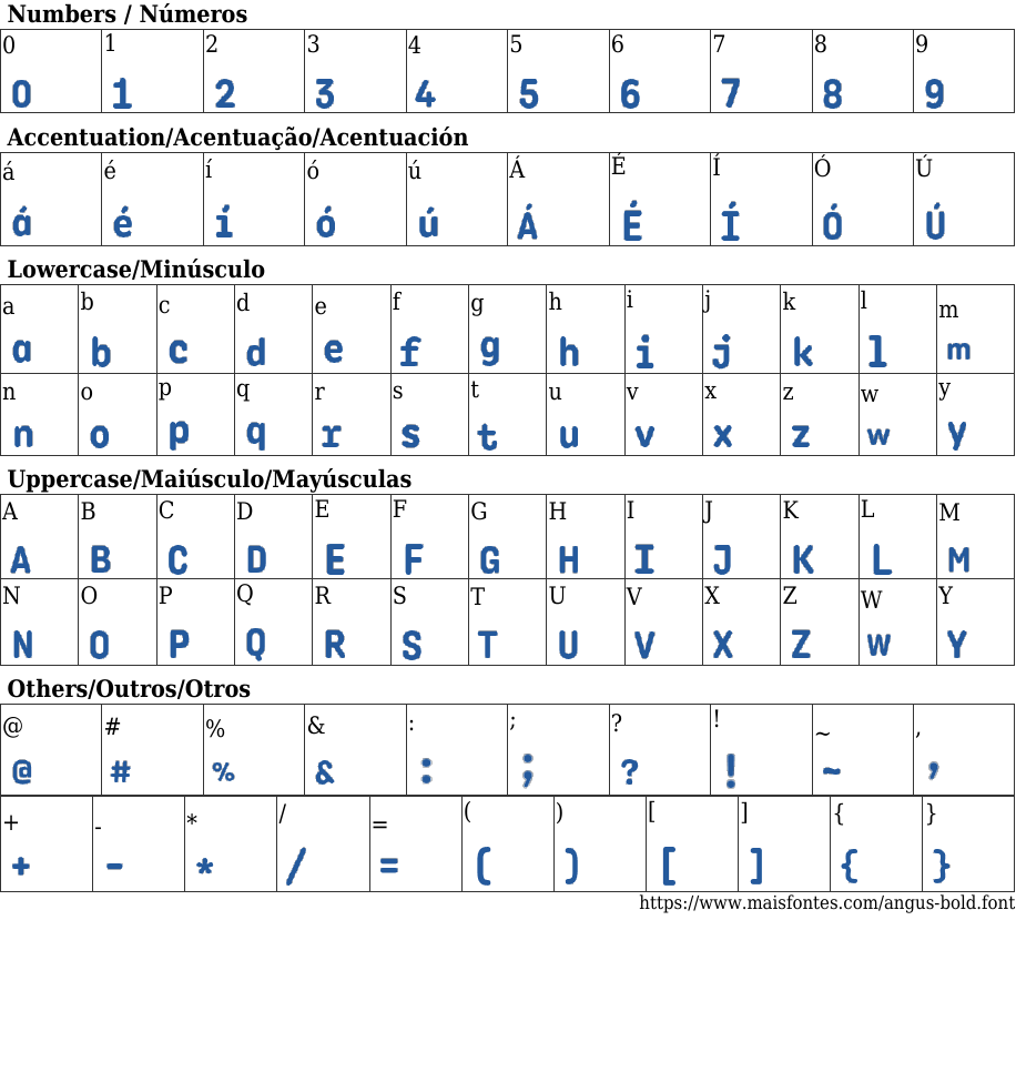 Angus Bold: Free Font Download | MaisFontes