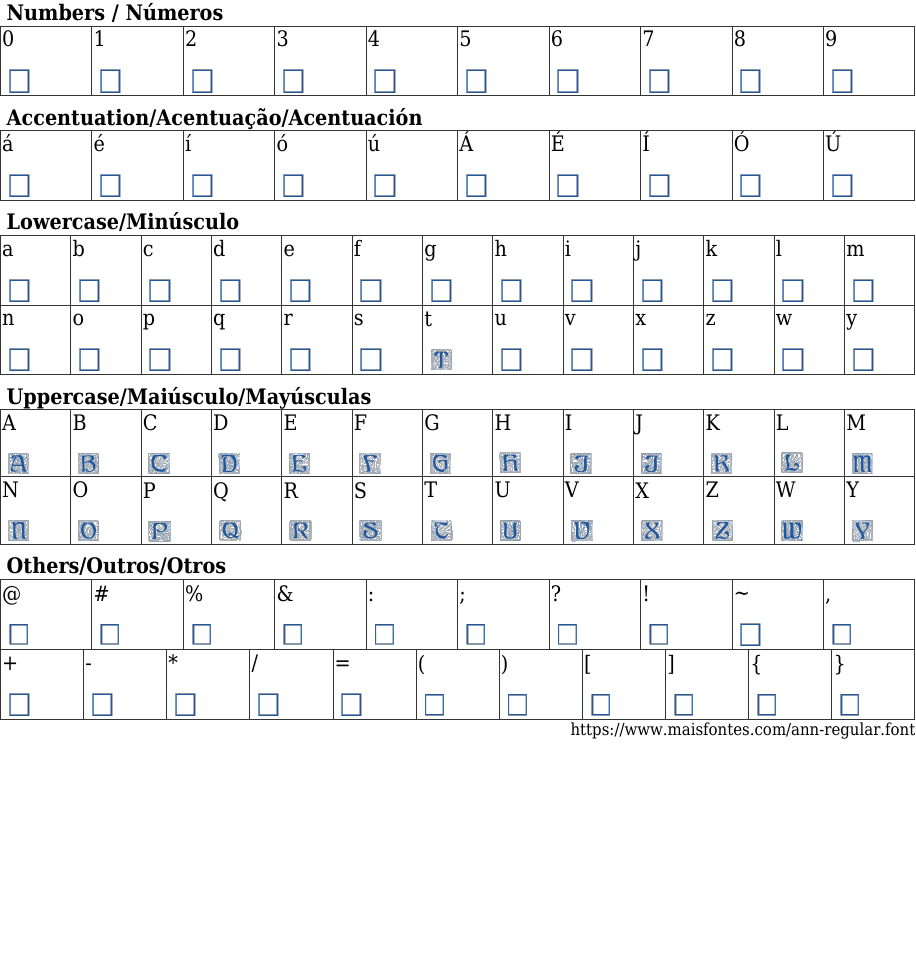 ANN REGULAR: Baixar Fonte Grátis | MaisFontes