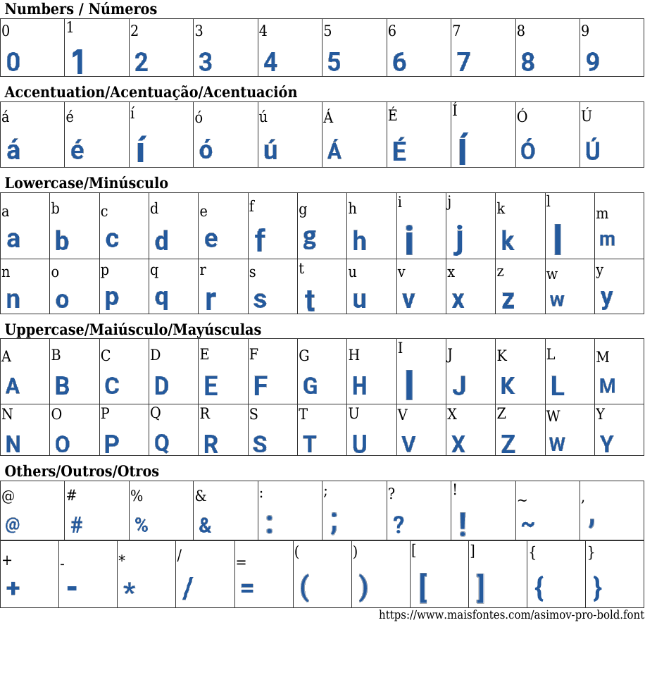 Asimov Pro Bold Font: Free Download | MaisFontes