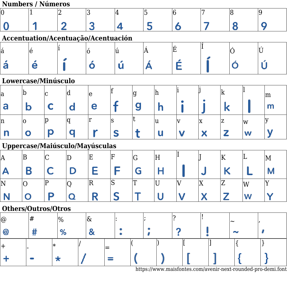 Avenir Next Rounded Pro Demi: Free Font Download MaisFontes Avenir Next Rounded Pro Demi: Free Font Download MaisFontes