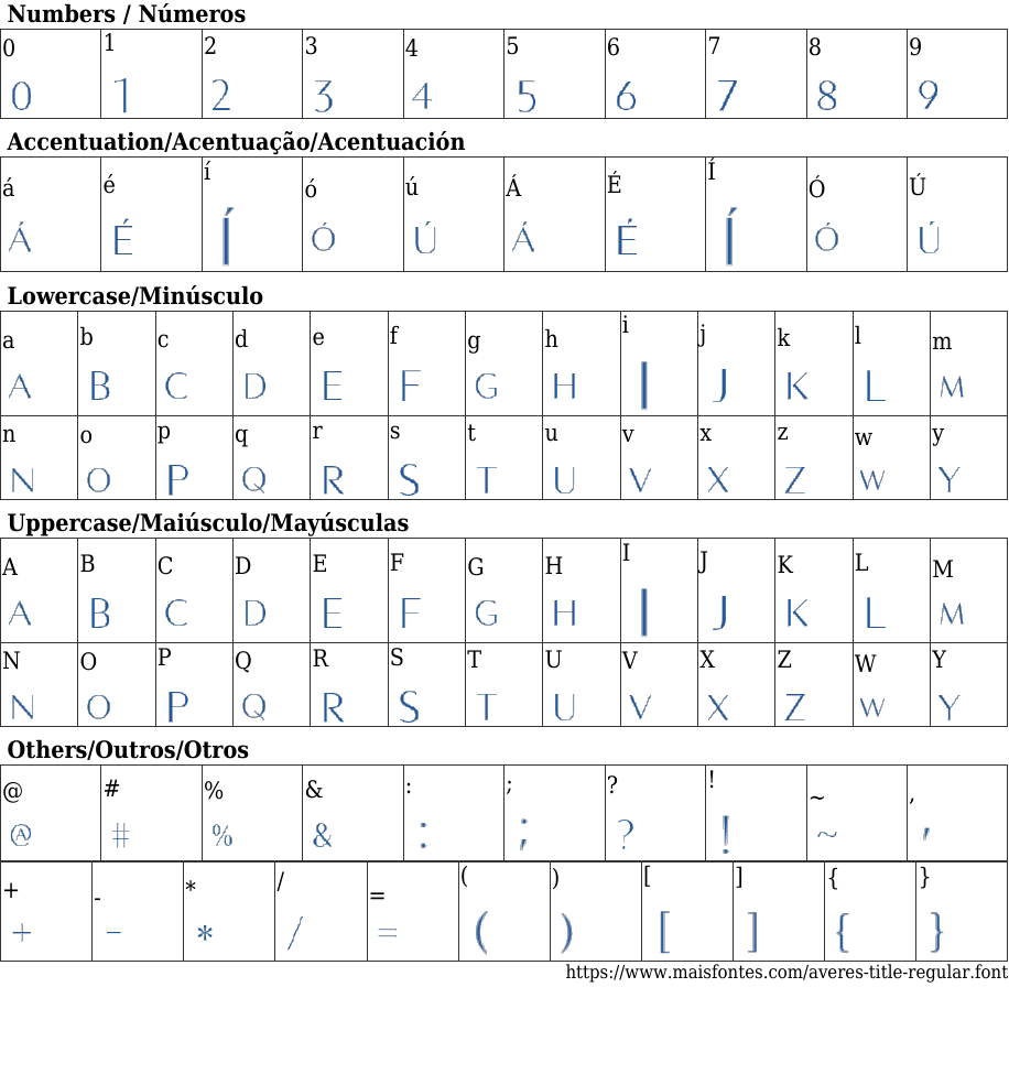 Averes Title Regular: Free Font Download | MaisFontes