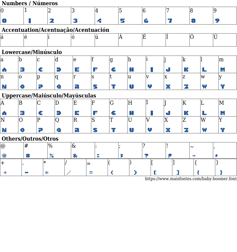 Baby Boomer Free Font Download MaisFontes