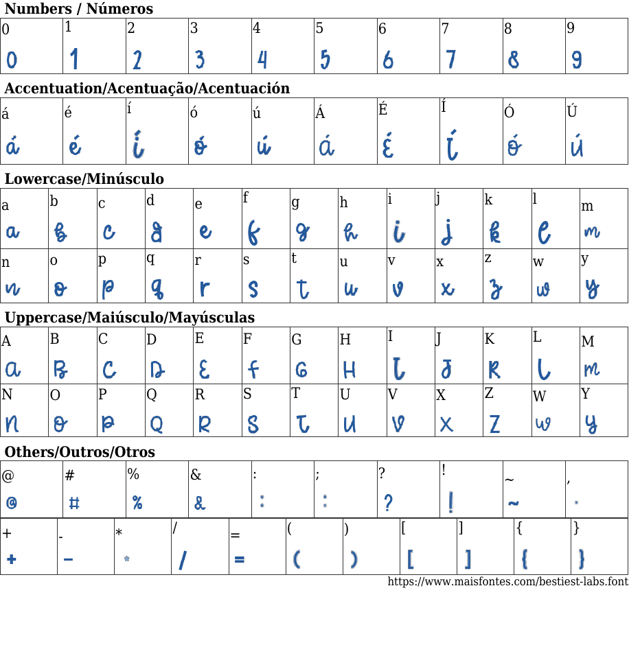 Bestiest Labs: Free Font Download | MaisFontes