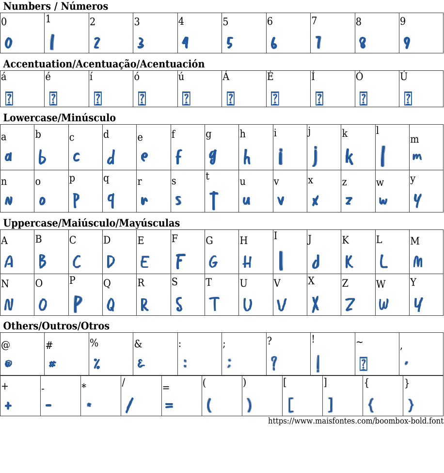 Boombox Bold Free Font Download MaisFontes