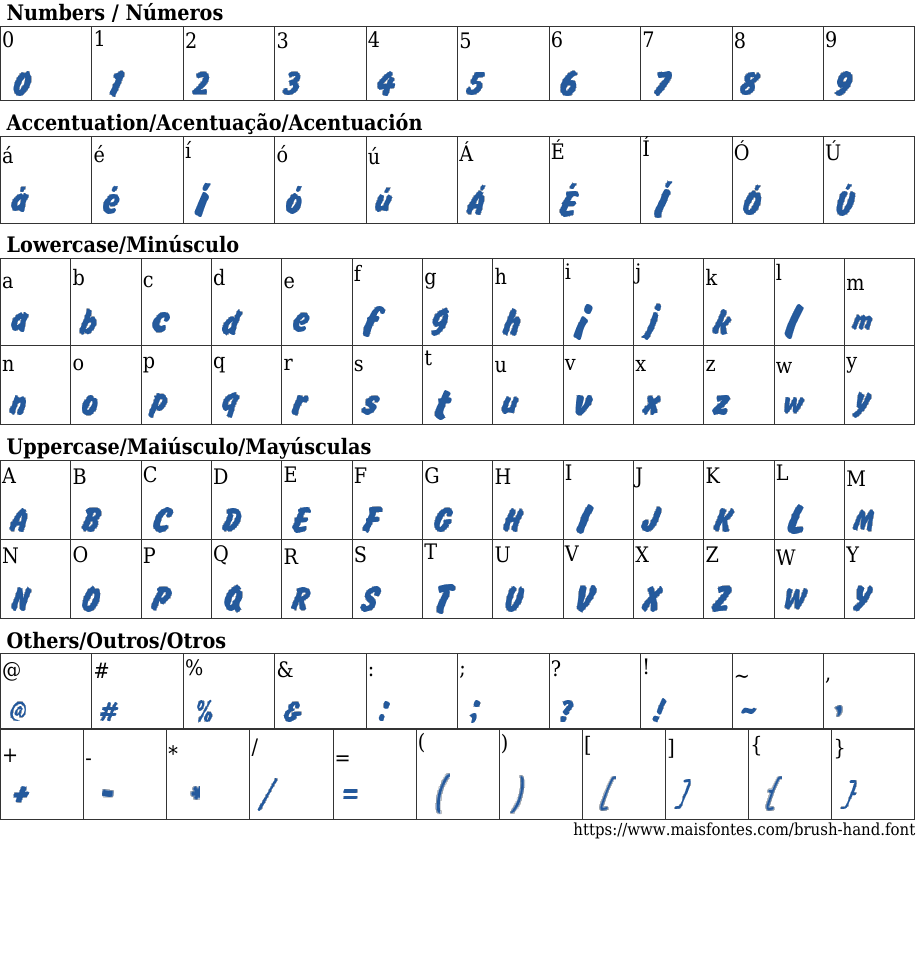 Brush Hand Baixar Fonte Grátis MaisFontes