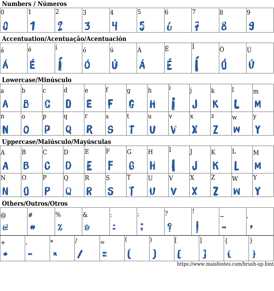 Brush Up Free Font Download MaisFontes