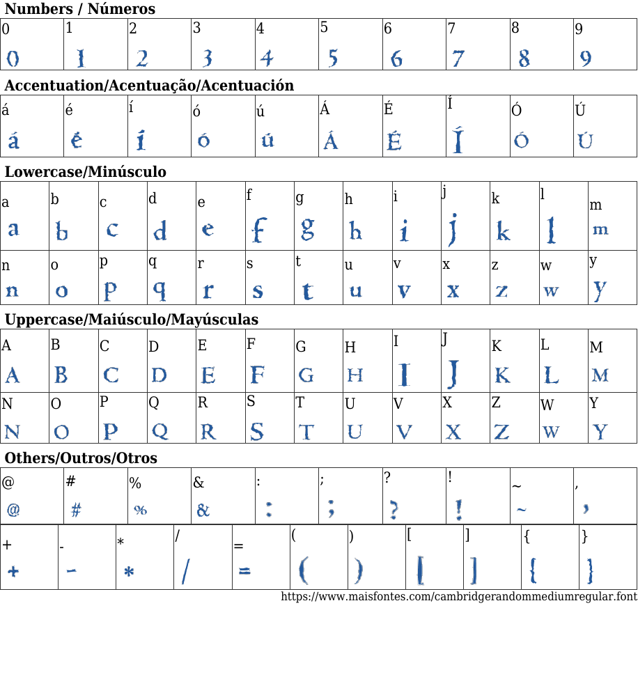Cambridge Random Medium: Free Font Download | MaisFontes
