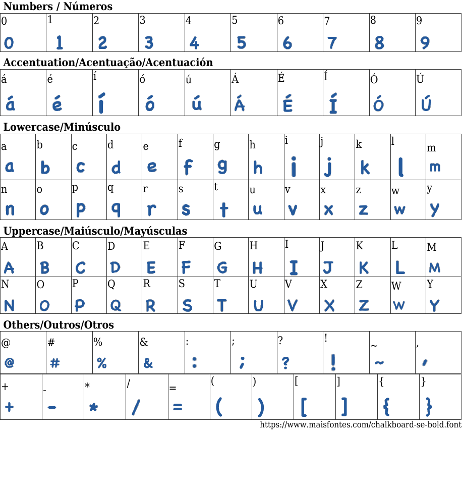 Chalkboard SE Bold Free Font Download MaisFontes