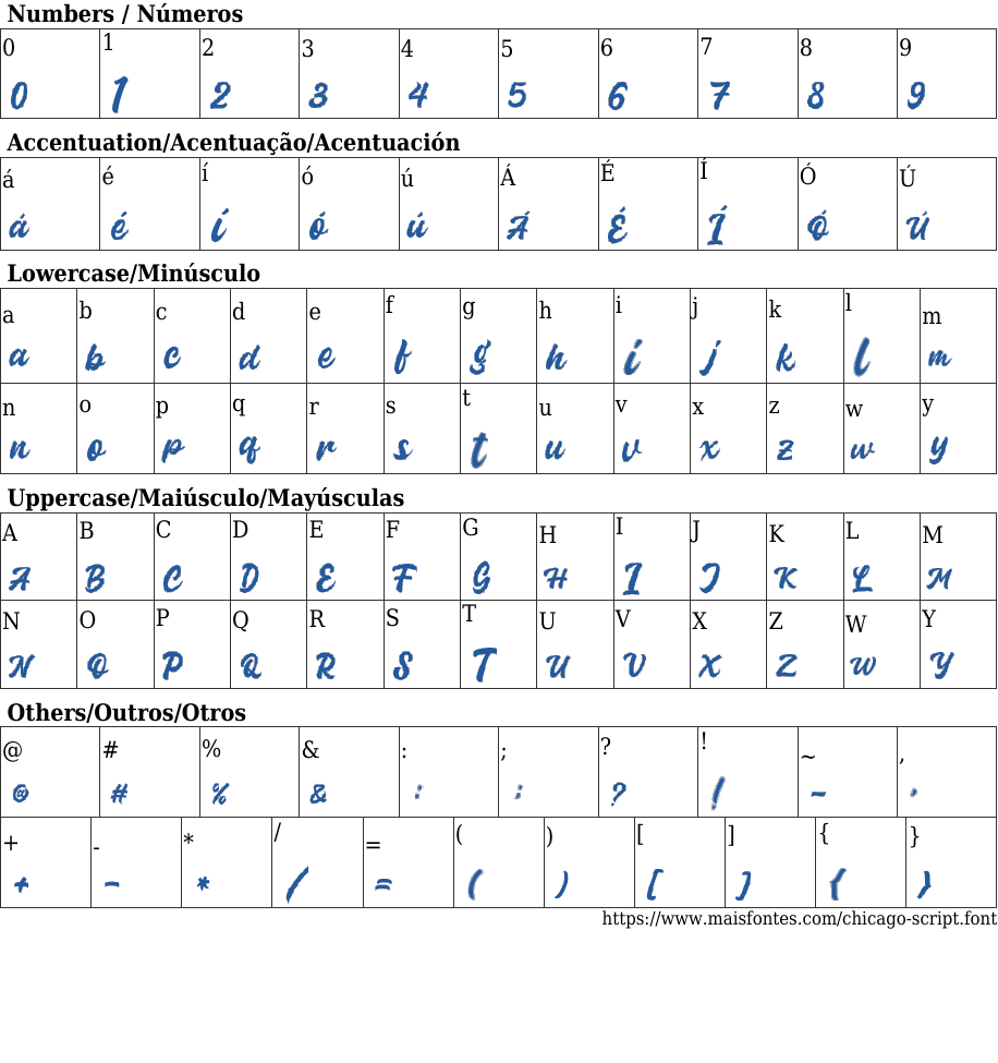 Chicago Script: Free Font Download | MaisFontes