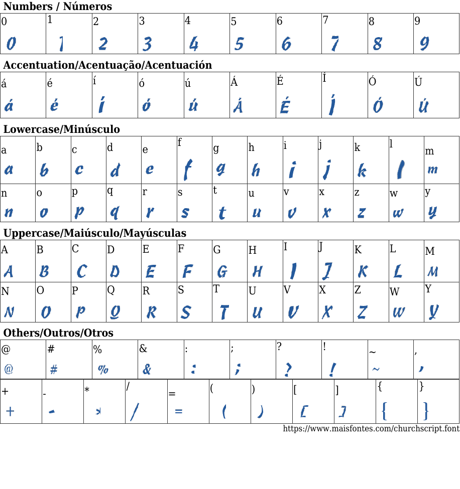 Church Script: Free Font Download | MaisFontes