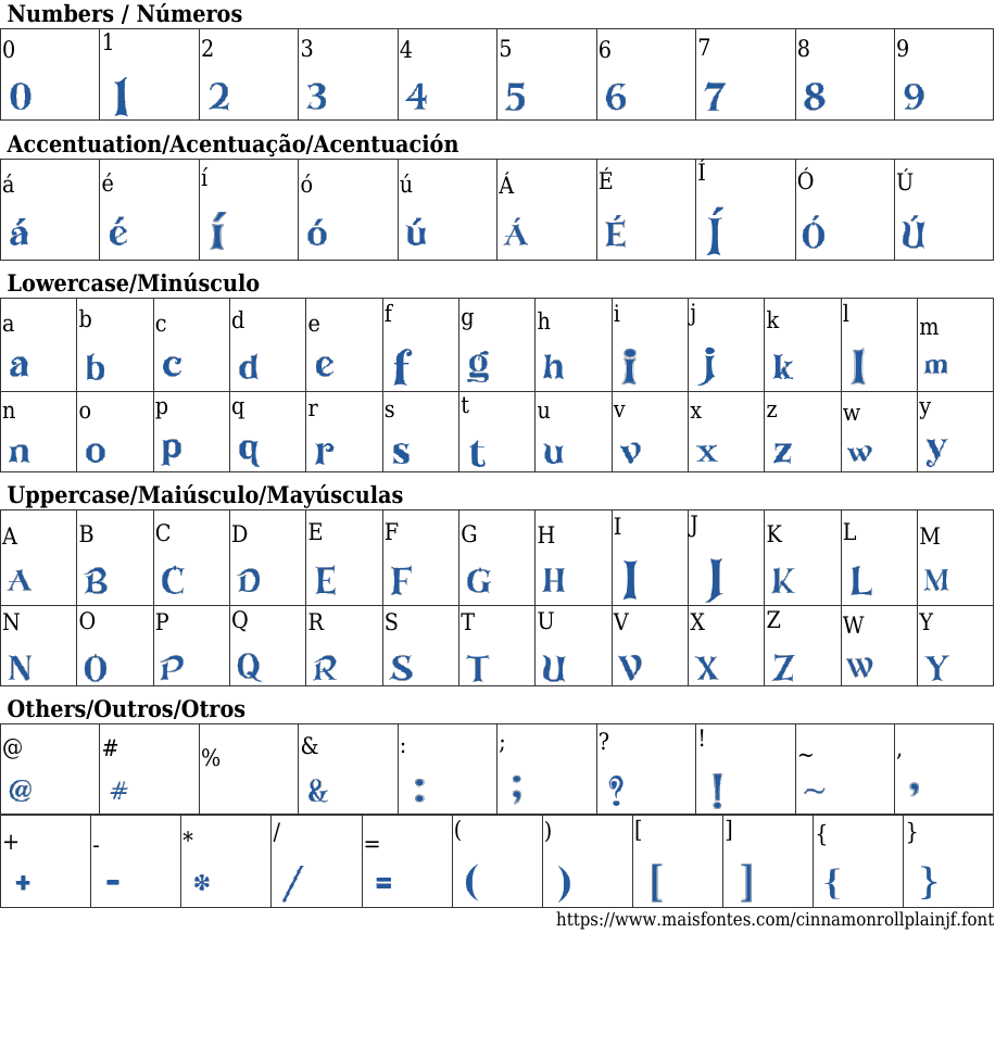 Cinnamon Roll Plain Free Font Download MaisFontes