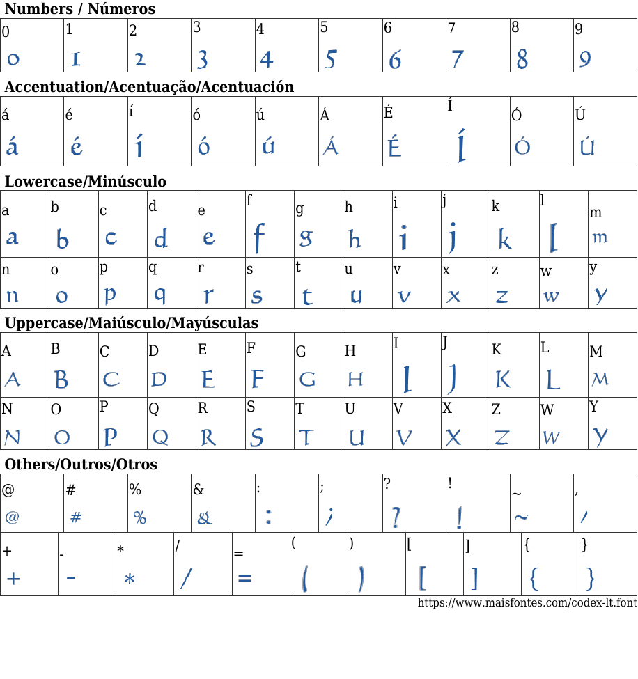 Codex LT: Free Font Download | MaisFontes