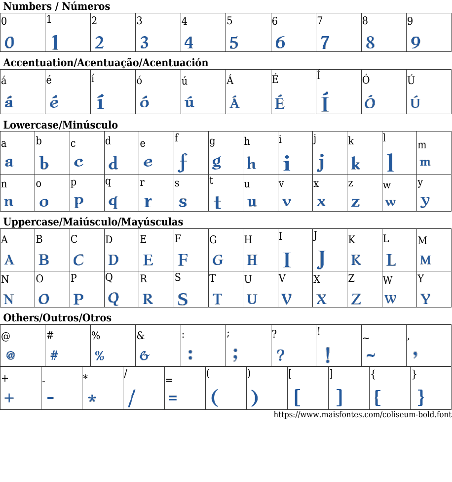 Coliseum Bold Free Font Download MaisFontes