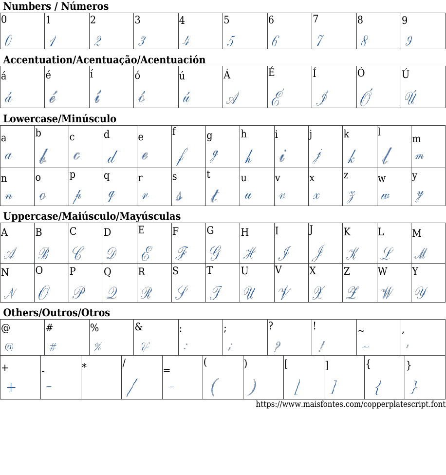 Copperplate Script Free Font Download MaisFontes