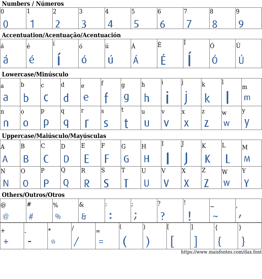 Dax Font: Free Download | MaisFontes