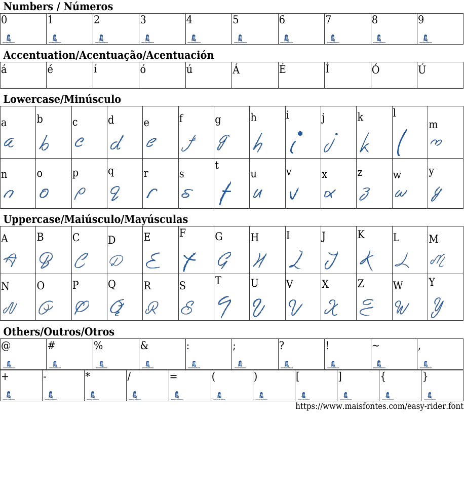 Easy Rider: Free Font Download | MaisFontes