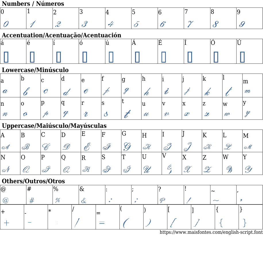 English Script Free Font Download MaisFontes