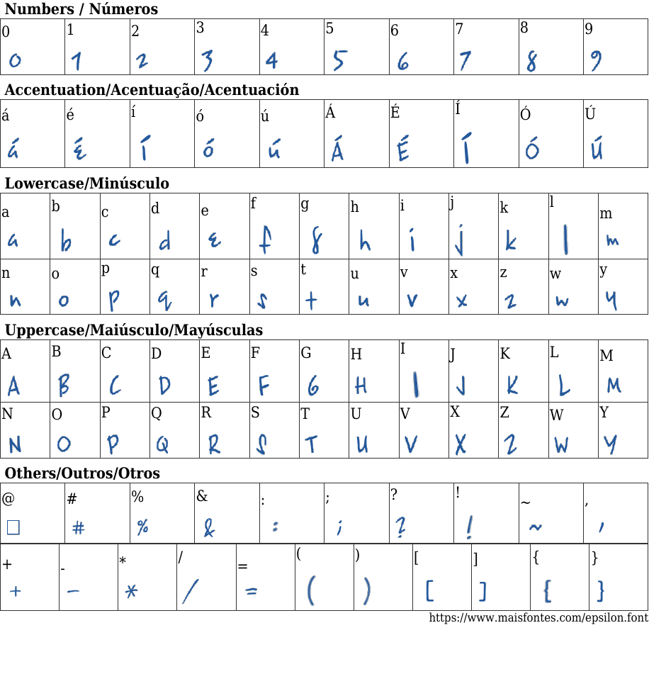 Epsilon Font: Free Download | MaisFontes