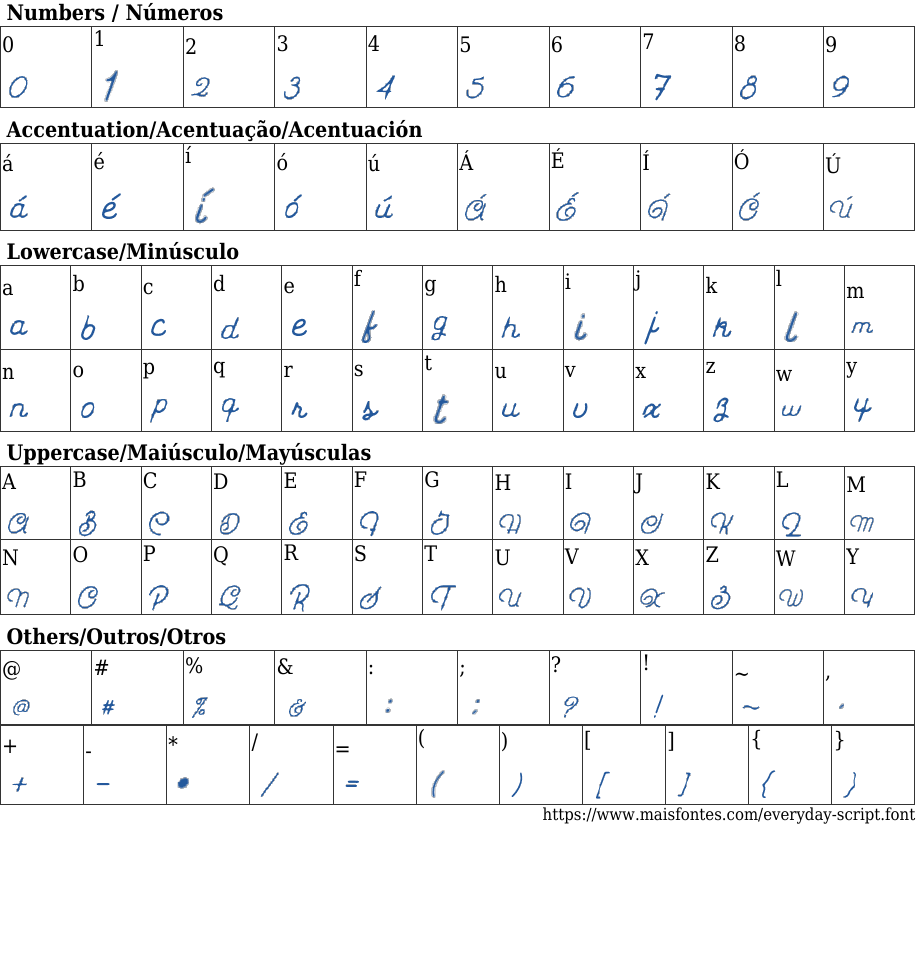 Everyday Script: Baixar Fonte Grátis | MaisFontes