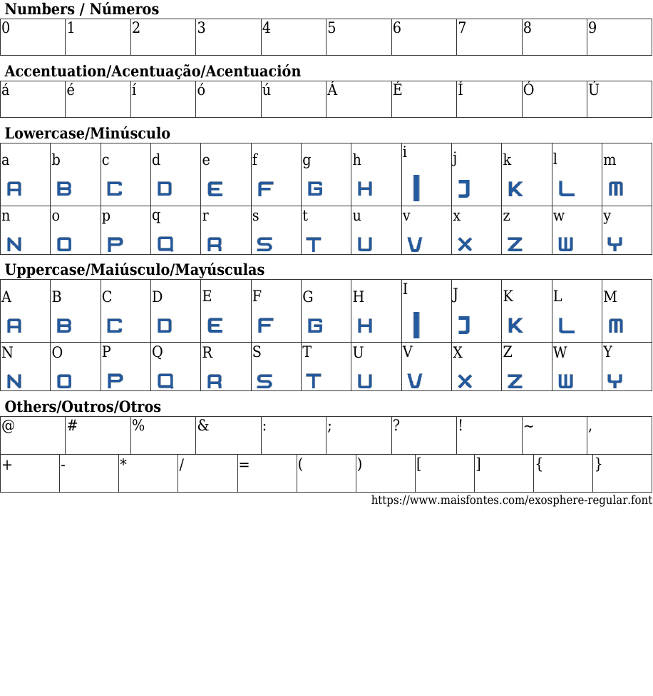 Exosphere Regular: Baixar Fonte Grátis | MaisFontes