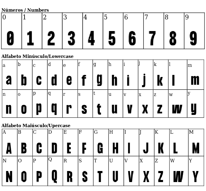 Formula Condensed Bold Free Font Download MaisFontes