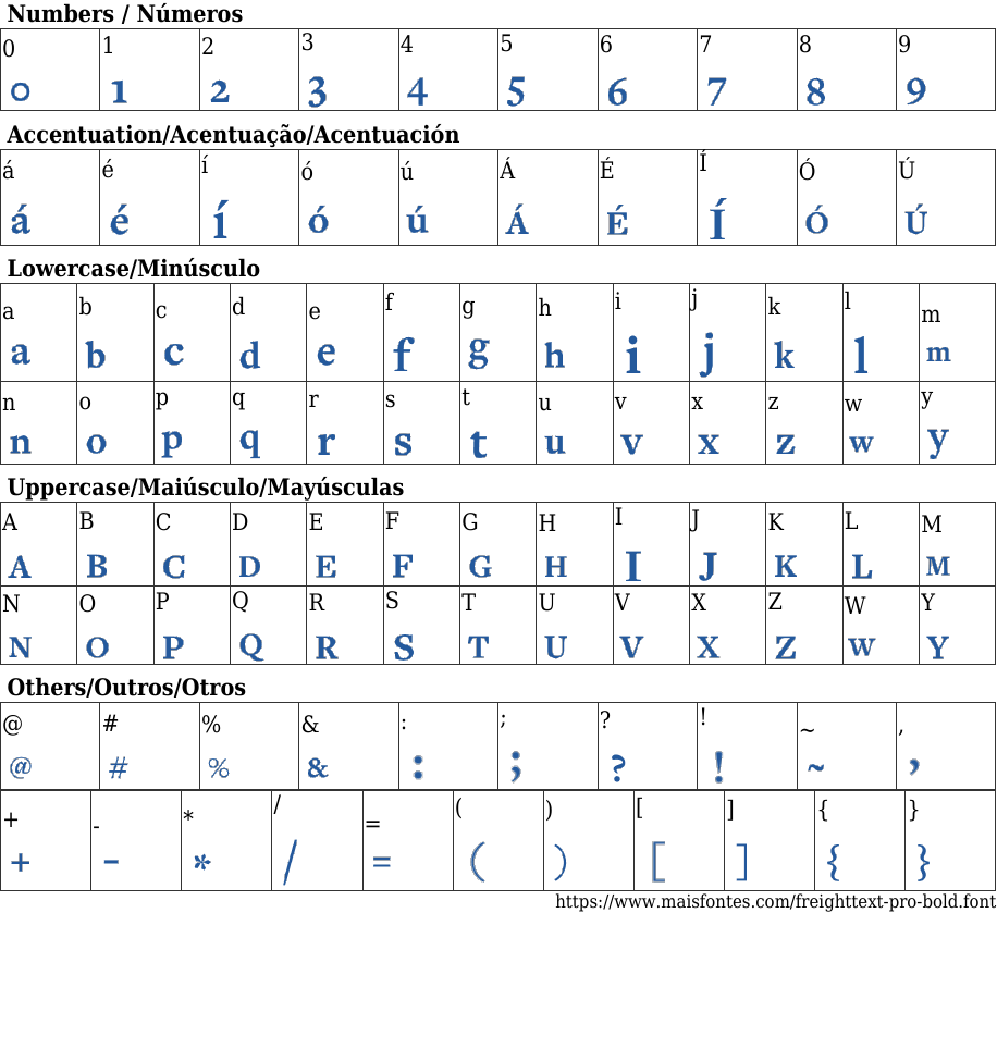 Freight Text Pro Bold Free Font Download MaisFontes