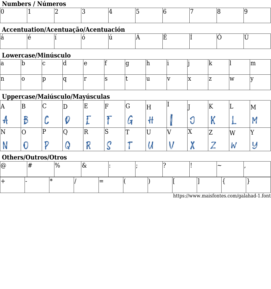 GALAHAD BRUSH CAPS Free Font Download MaisFontes