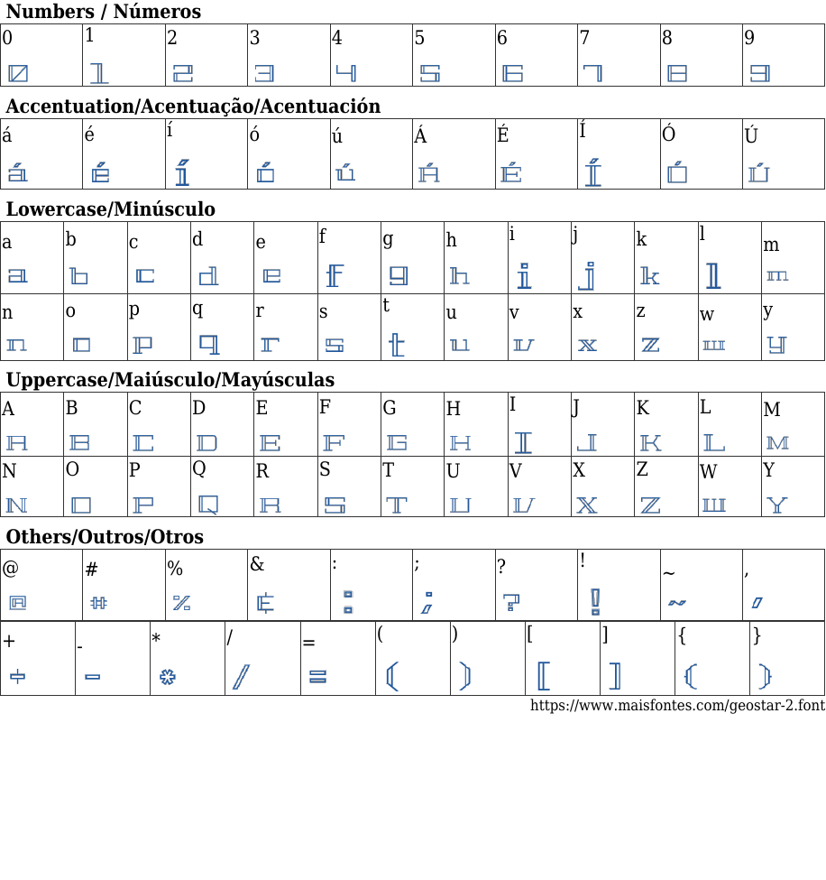 Geostar: Baixar Fonte Grátis | MaisFontes