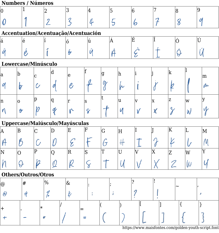 Golden Youth Script: Free Font Download | MaisFontes