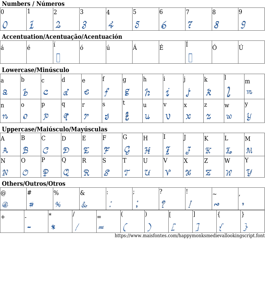 Happy Monks Medieval Looking Script: Baixar Fonte Grátis | MaisFontes