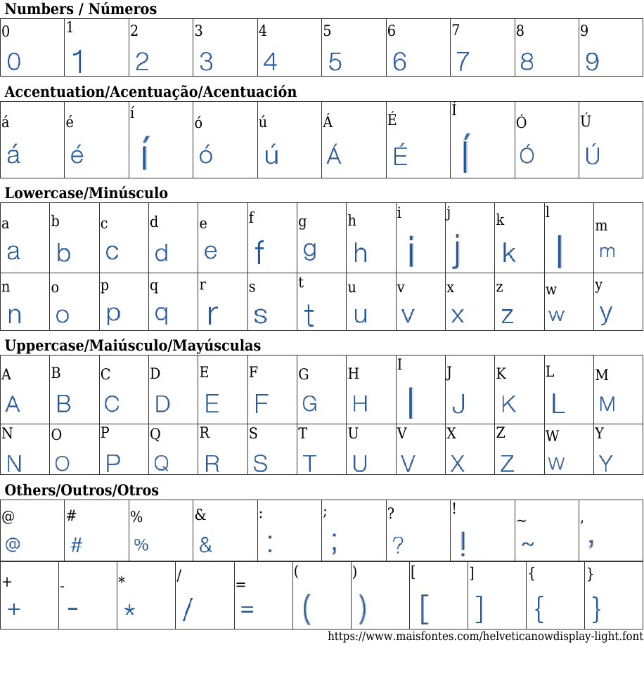 Helvetica Now Display Light Free Font Download MaisFontes