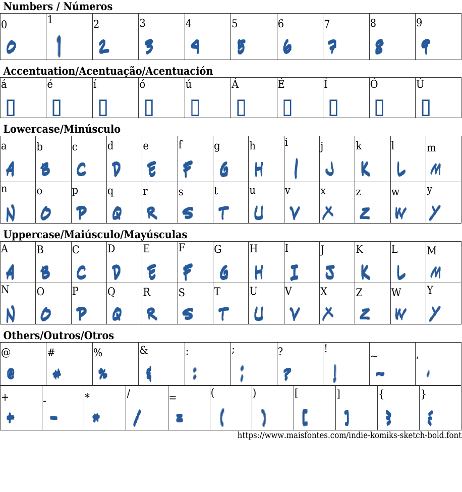 Indie Komiks Sketch Bold Free Font Download MaisFontes