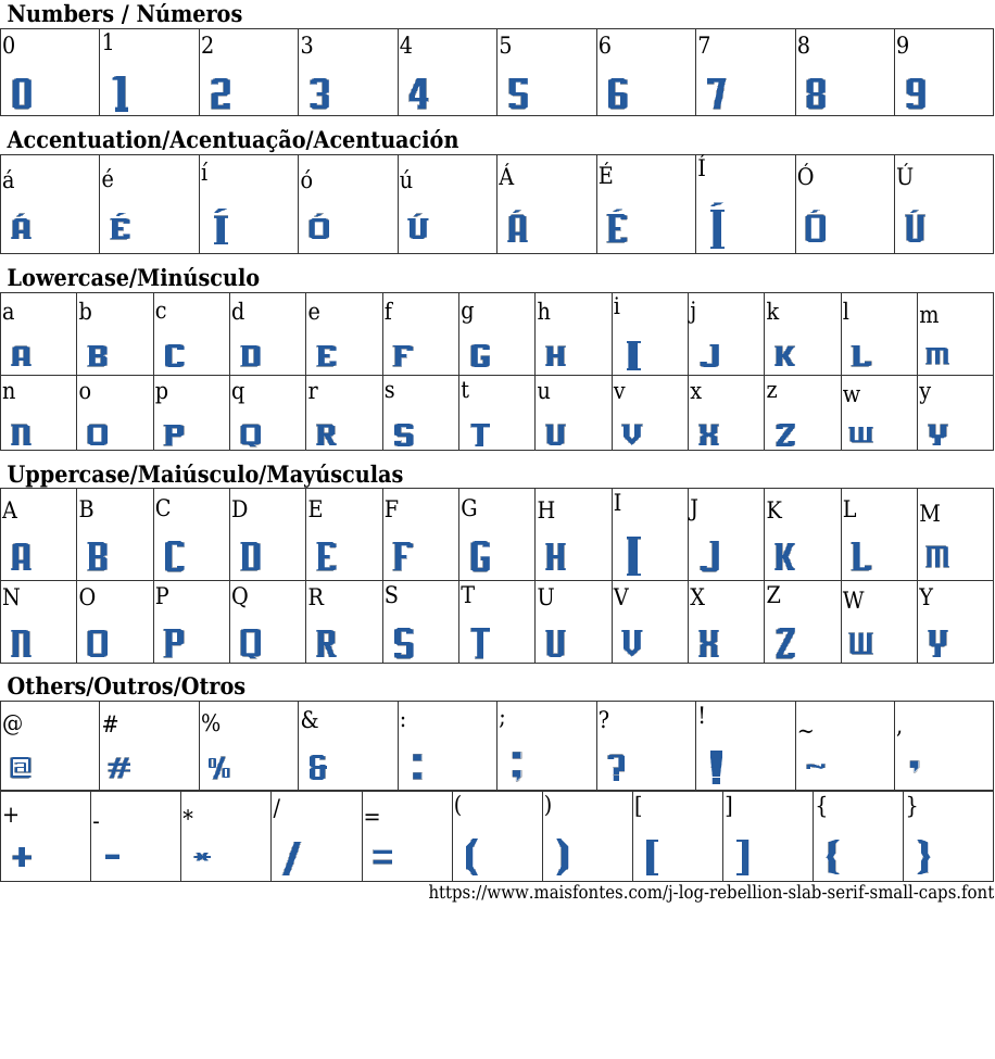 Rebellion Slab Serif Small Caps Free Font Download MaisFontes