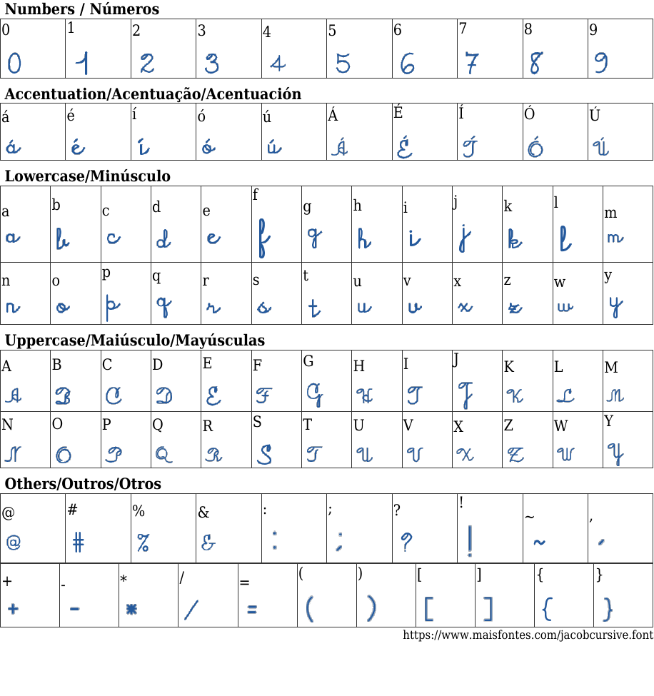 Jacob Cursive: Baixar Fonte Grátis | MaisFontes