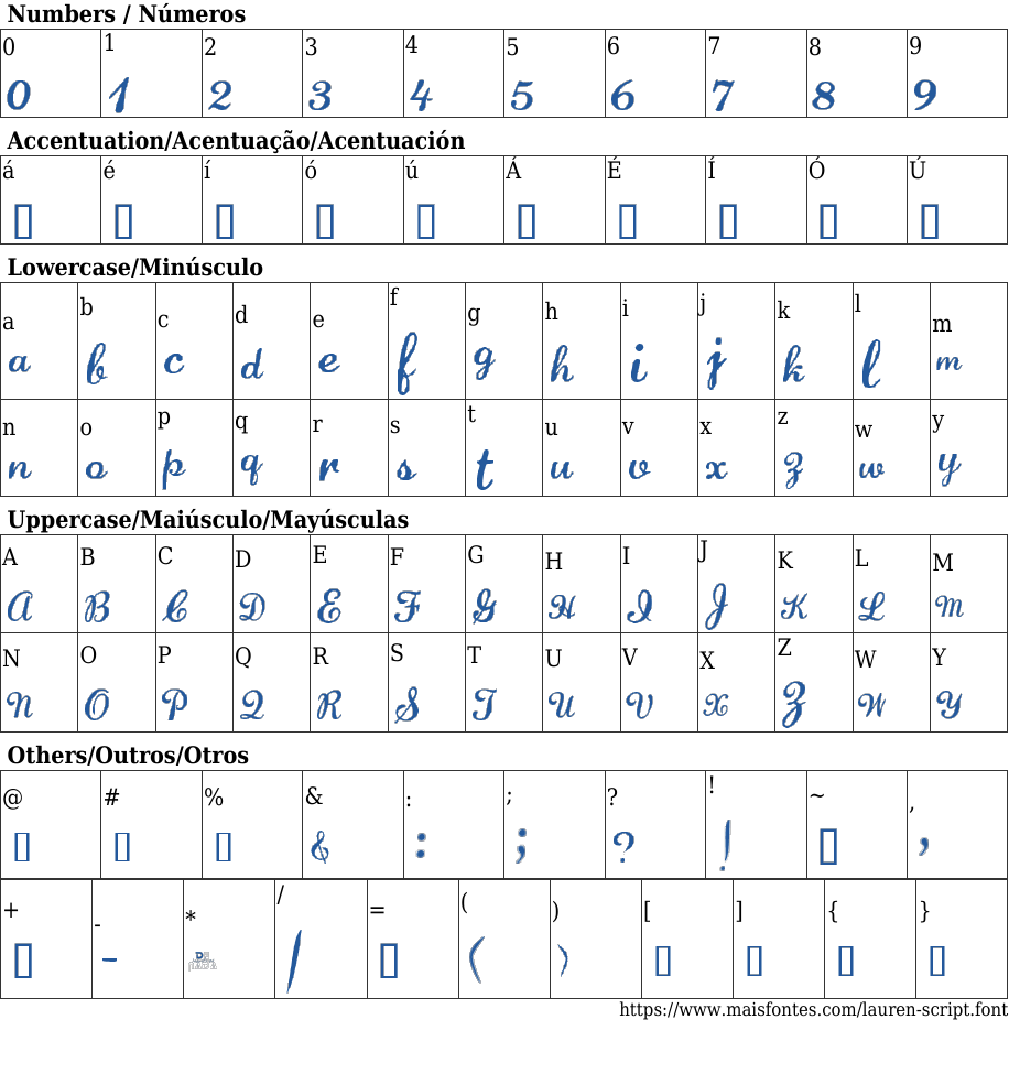 Lauren Script: Free Font Download | MaisFontes