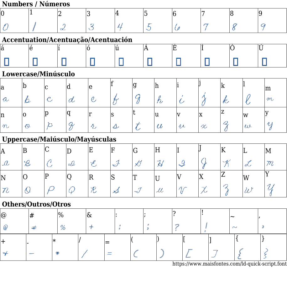 LD Quick Script: Free Font Download | MaisFontes