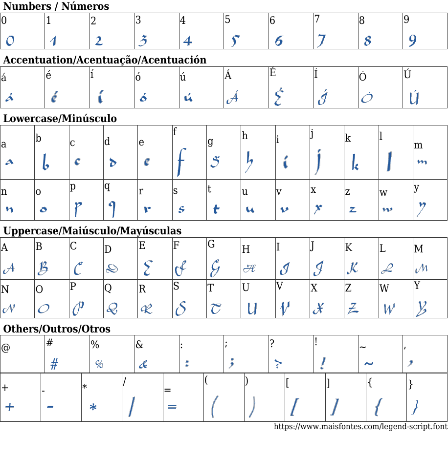 Legend Script: Free Font Download | MaisFontes