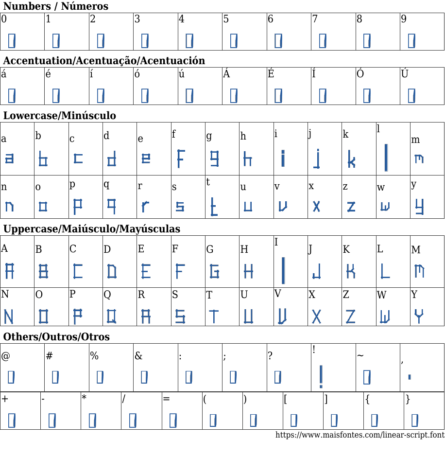 Linear Script: Baixar Fonte Grátis | MaisFontes