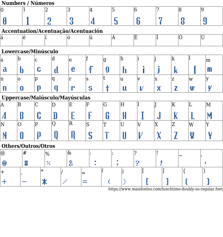 Lunchtime Doubly So Regular Baixar Fonte Grátis MaisFontes