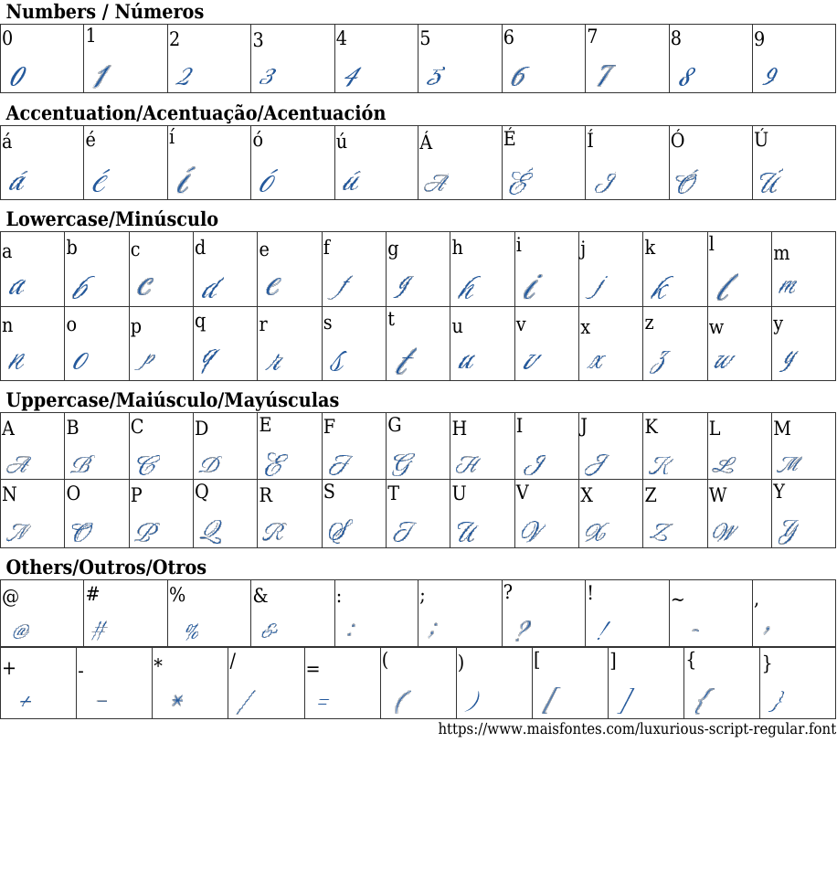 Luxurious Script Regular: Download Free Font | MaisFontes