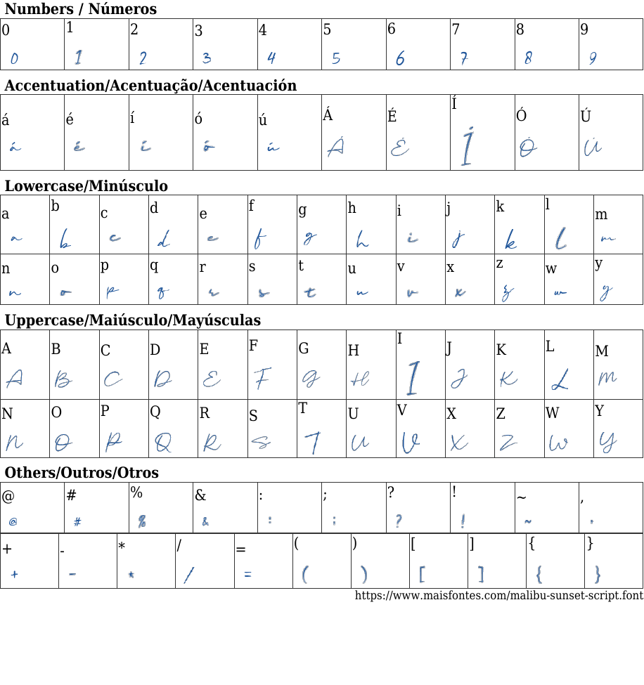Malibu Sunset Script: Free Font Download | MaisFontes