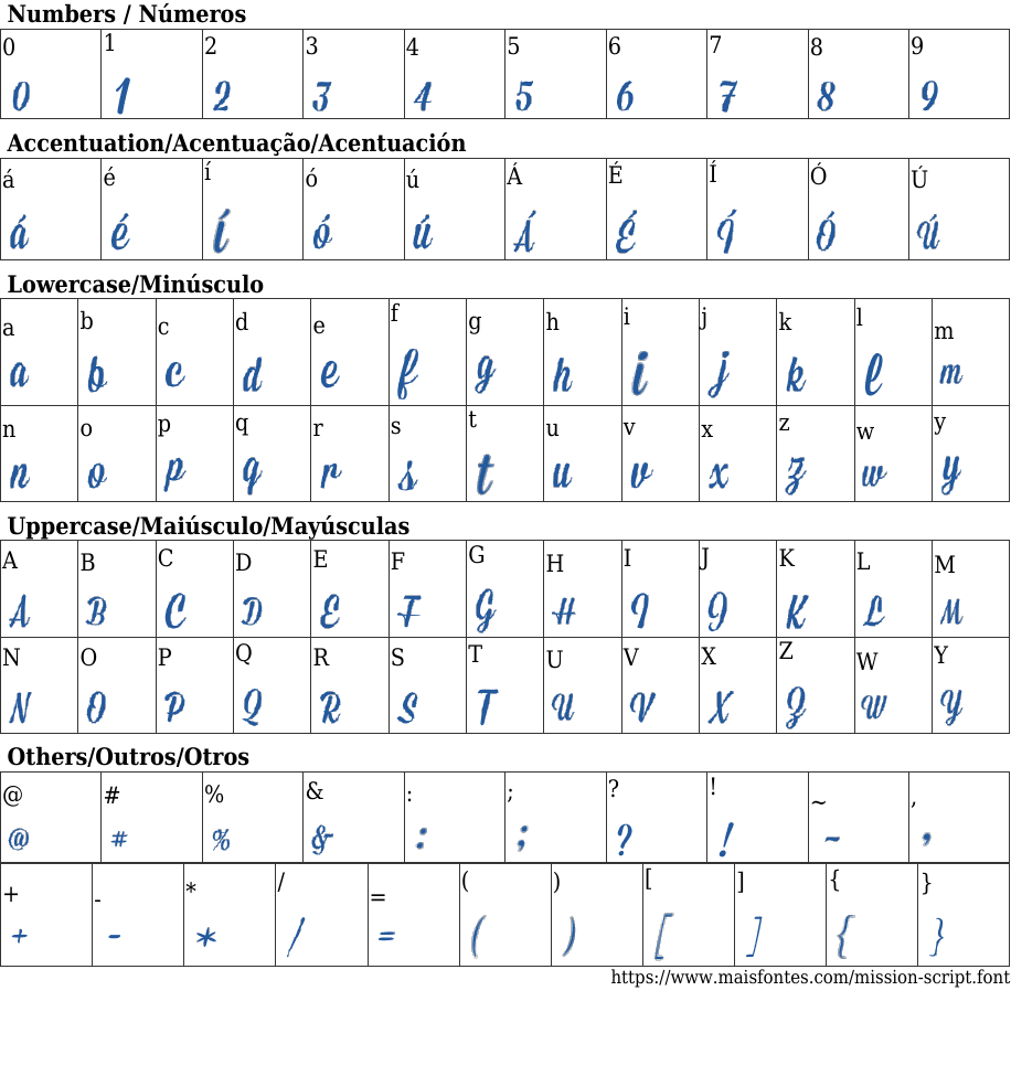 Mission Script: Download Free Font | MaisFontes