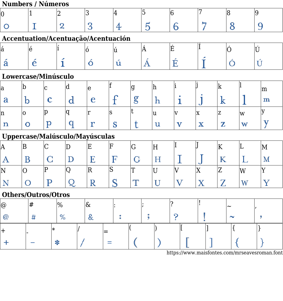 Mrs Eaves Roman Free Font Download MaisFontes